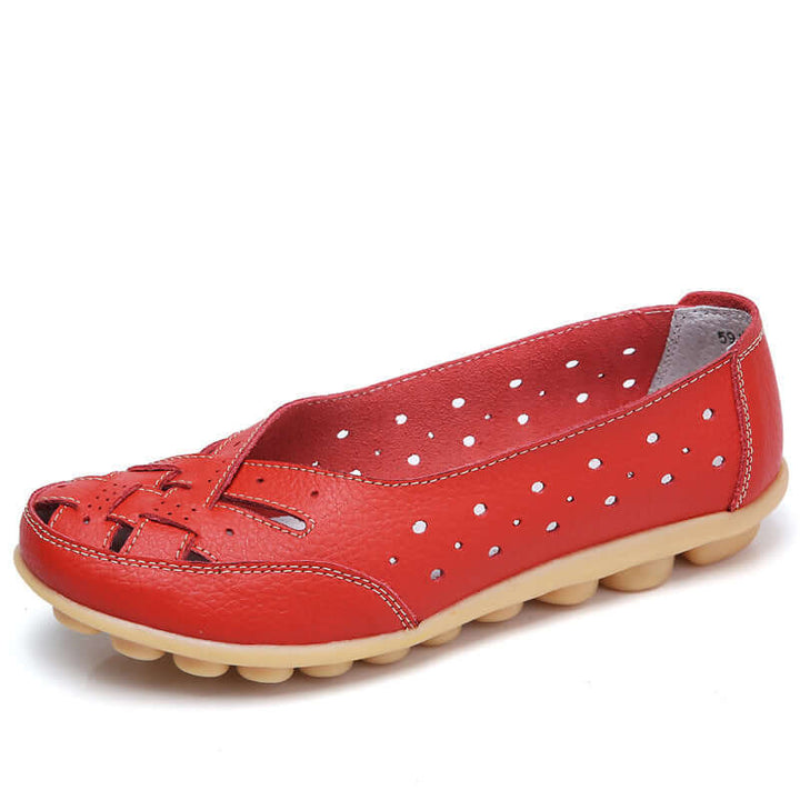 Lynne | Breathable Leather Orthopedic Loafers