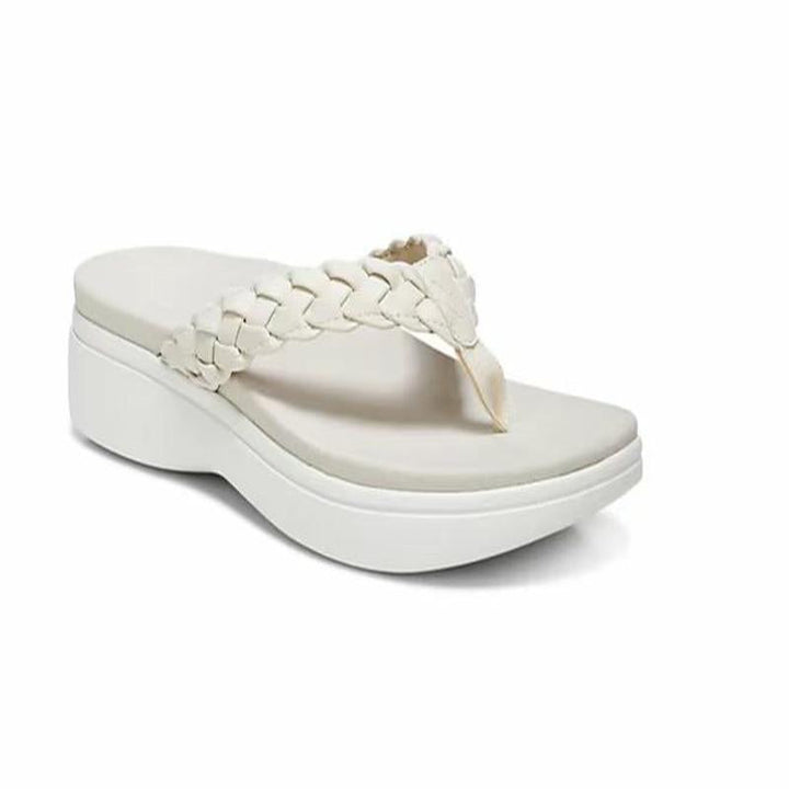 Mila | Braided Orthopedic Wedge Sandals