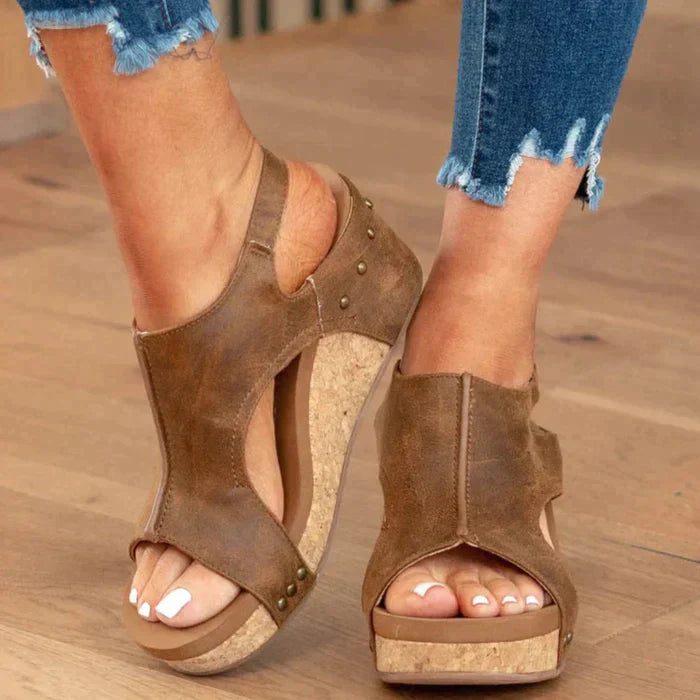 Madeline | Stylish Wedge Sandals