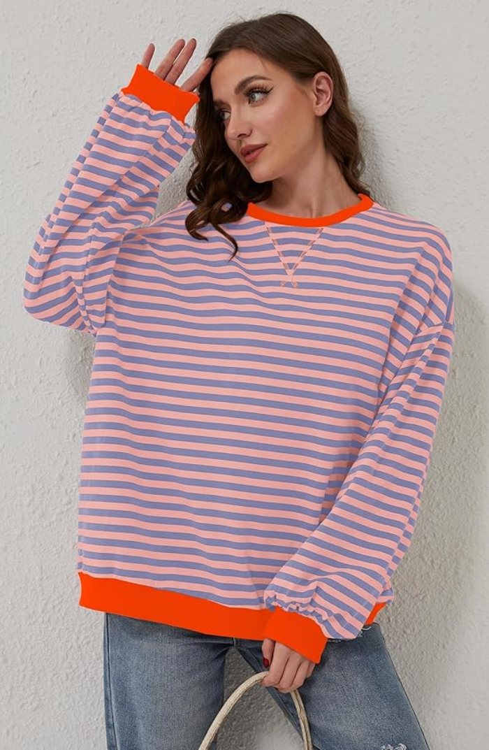 Sophie | Pullover with stripes