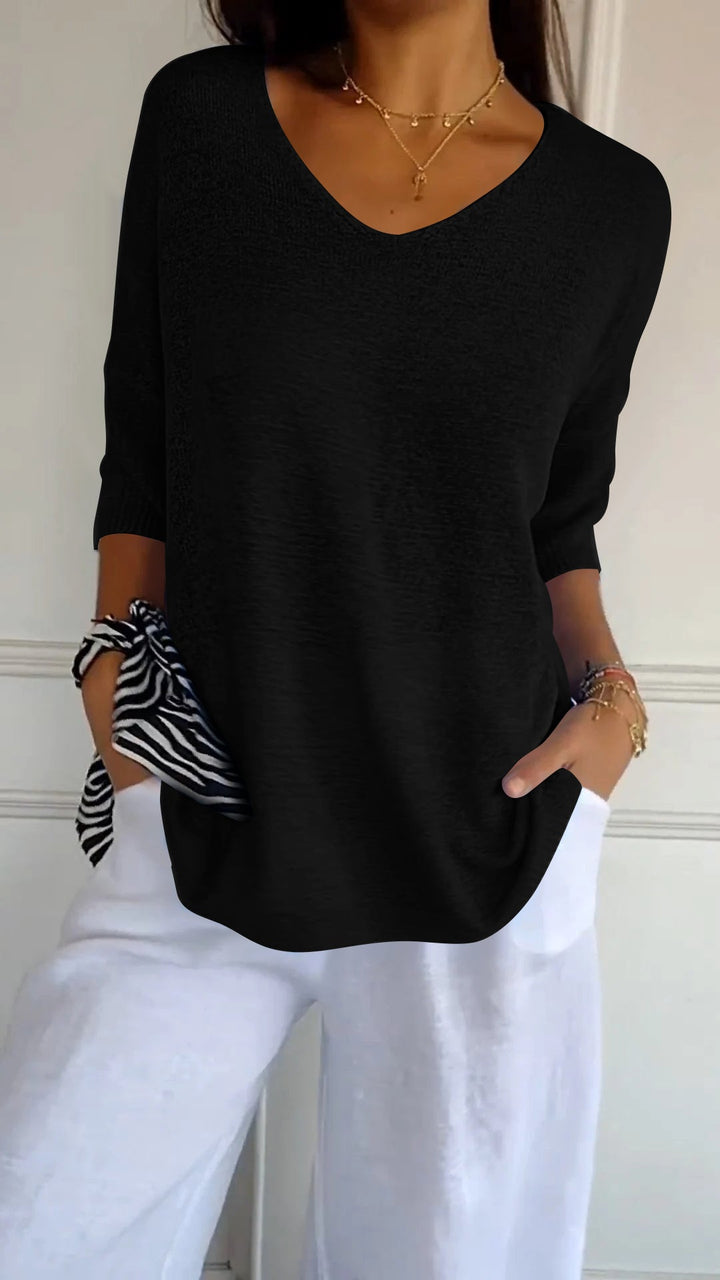 Isadora - Elegant Knitted Shirt