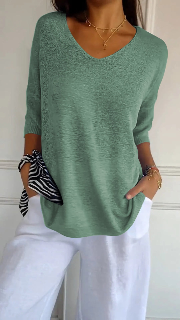 Isadora - Elegant Knitted Shirt