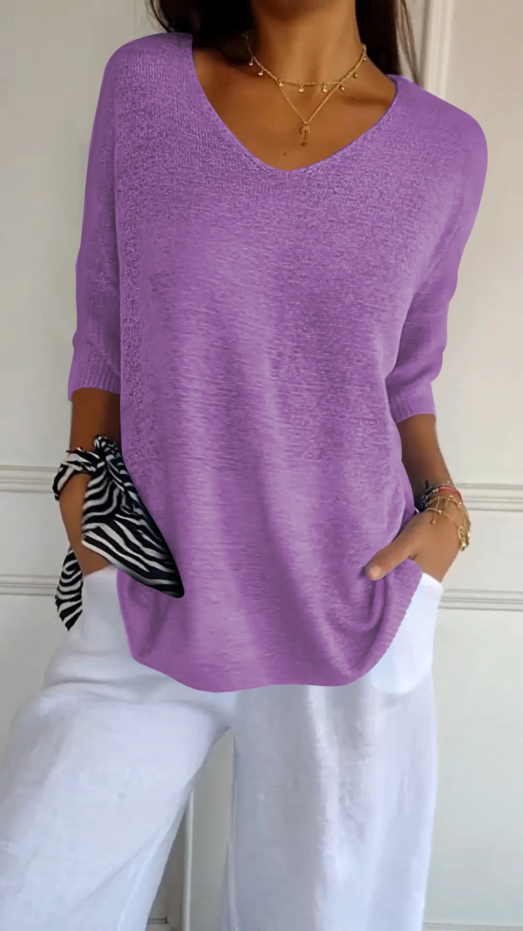 Isadora - Elegant Knitted Shirt