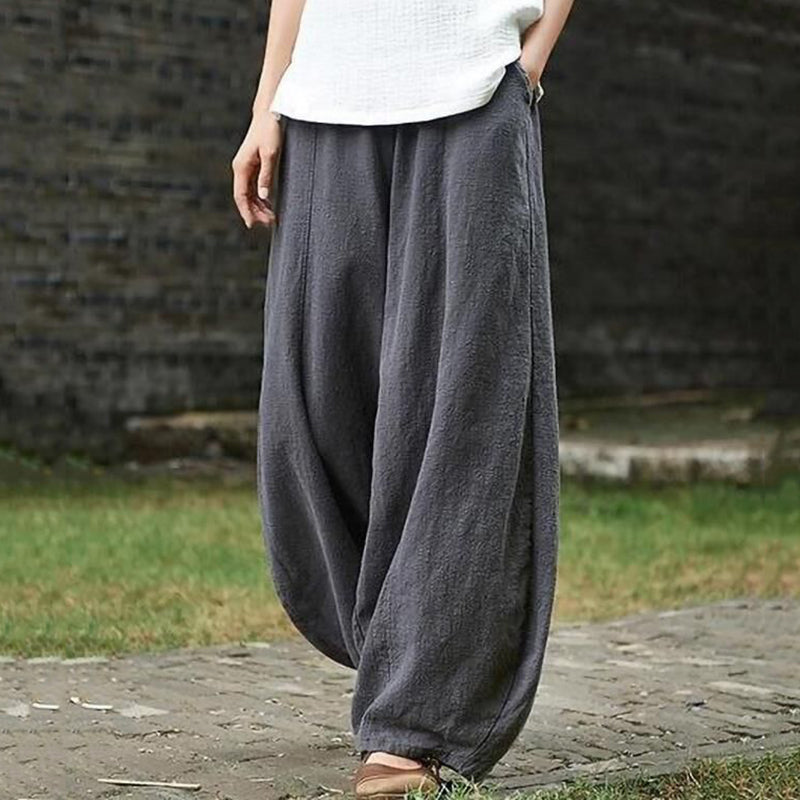 Maggies | Comfort Linen Trousers