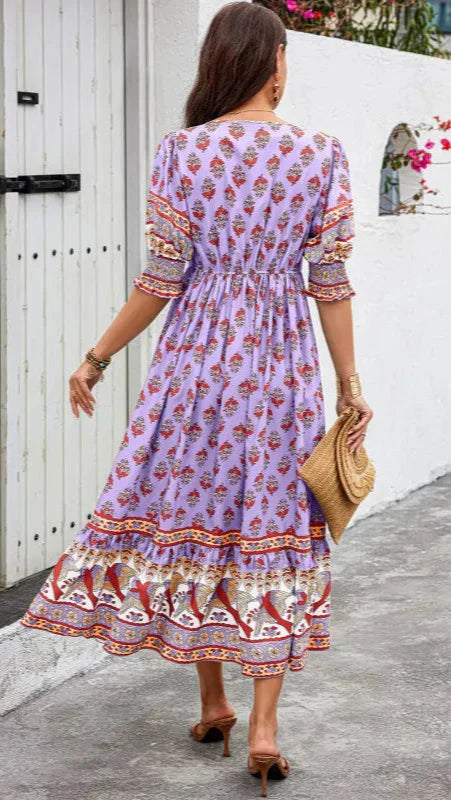 Rosebud | Bohemian Midi Dress