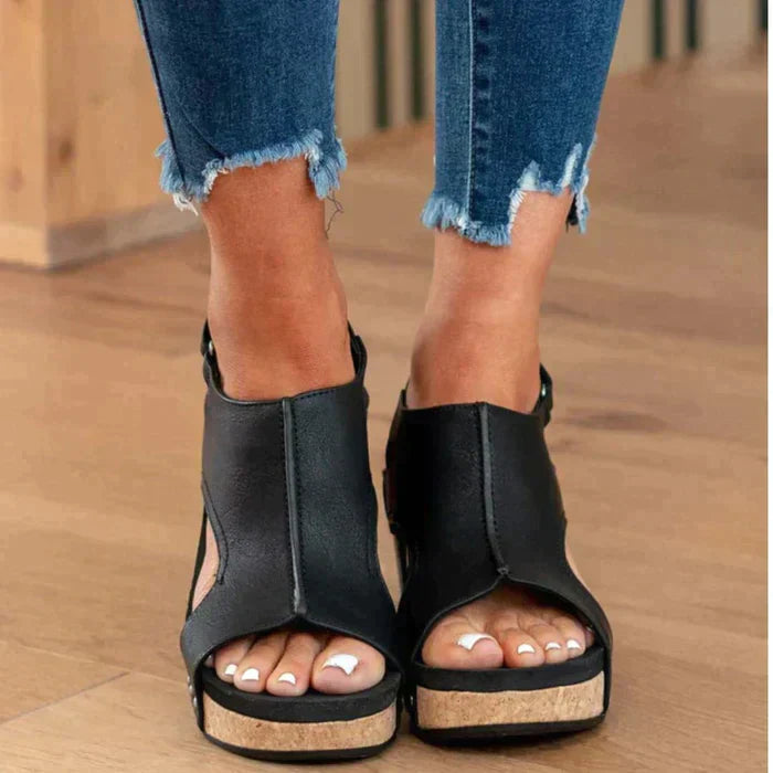 Madeline | Stylish Wedge Sandals