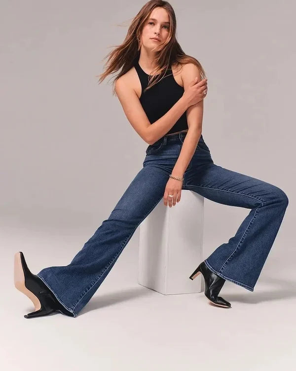 Riley | Ultra High Rise Stretch Flare Jean