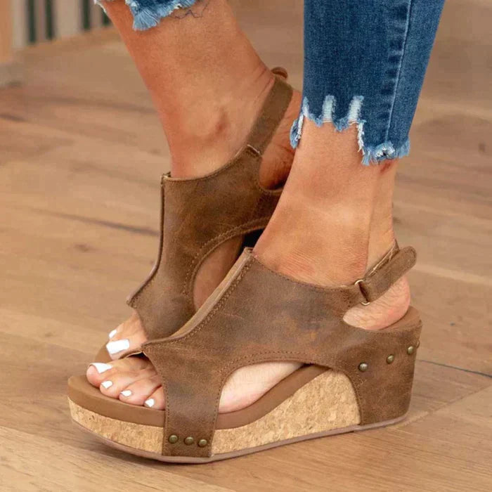 Madeline | Stylish Wedge Sandals