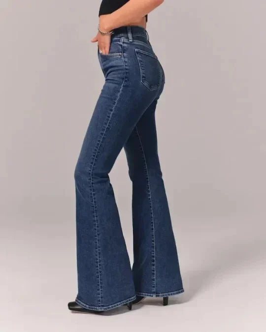 Riley | Ultra High Rise Stretch Flare Jean