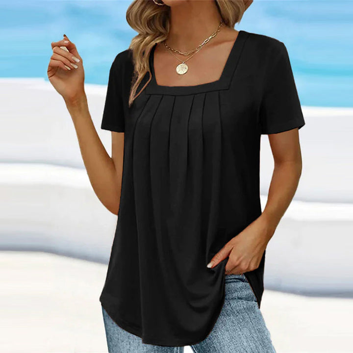 Athenas | Classic Pleated Blouse