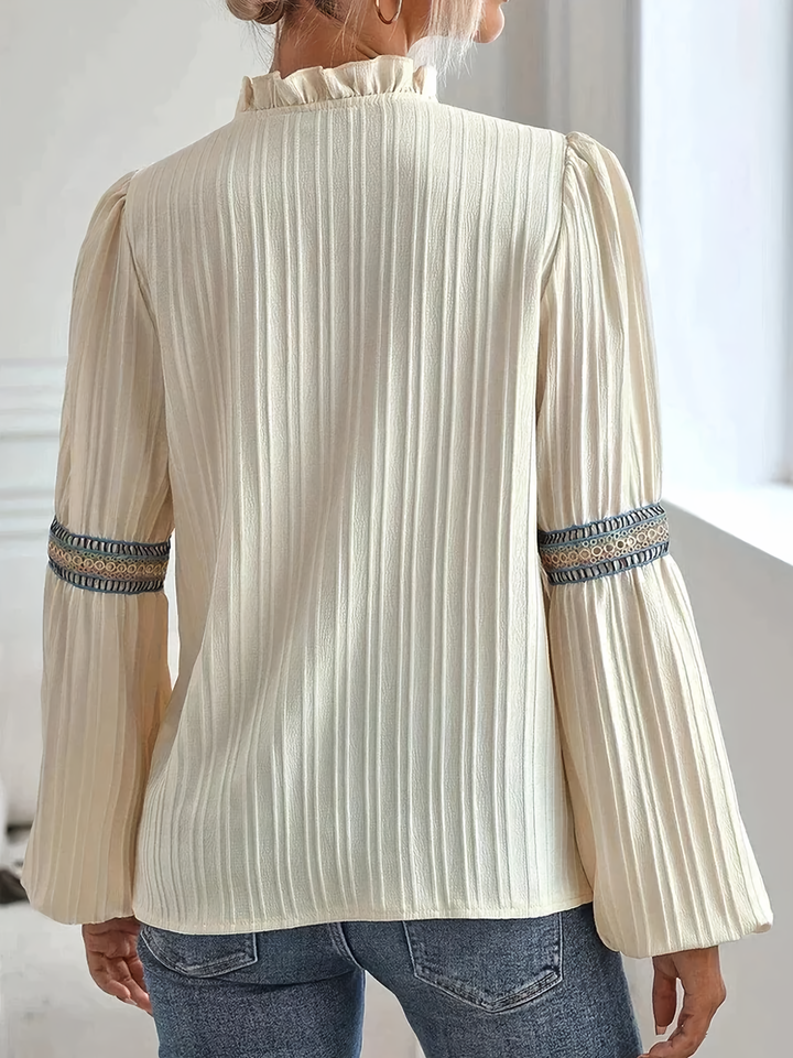 Valerie™ | Stunning V-Neck Blouse