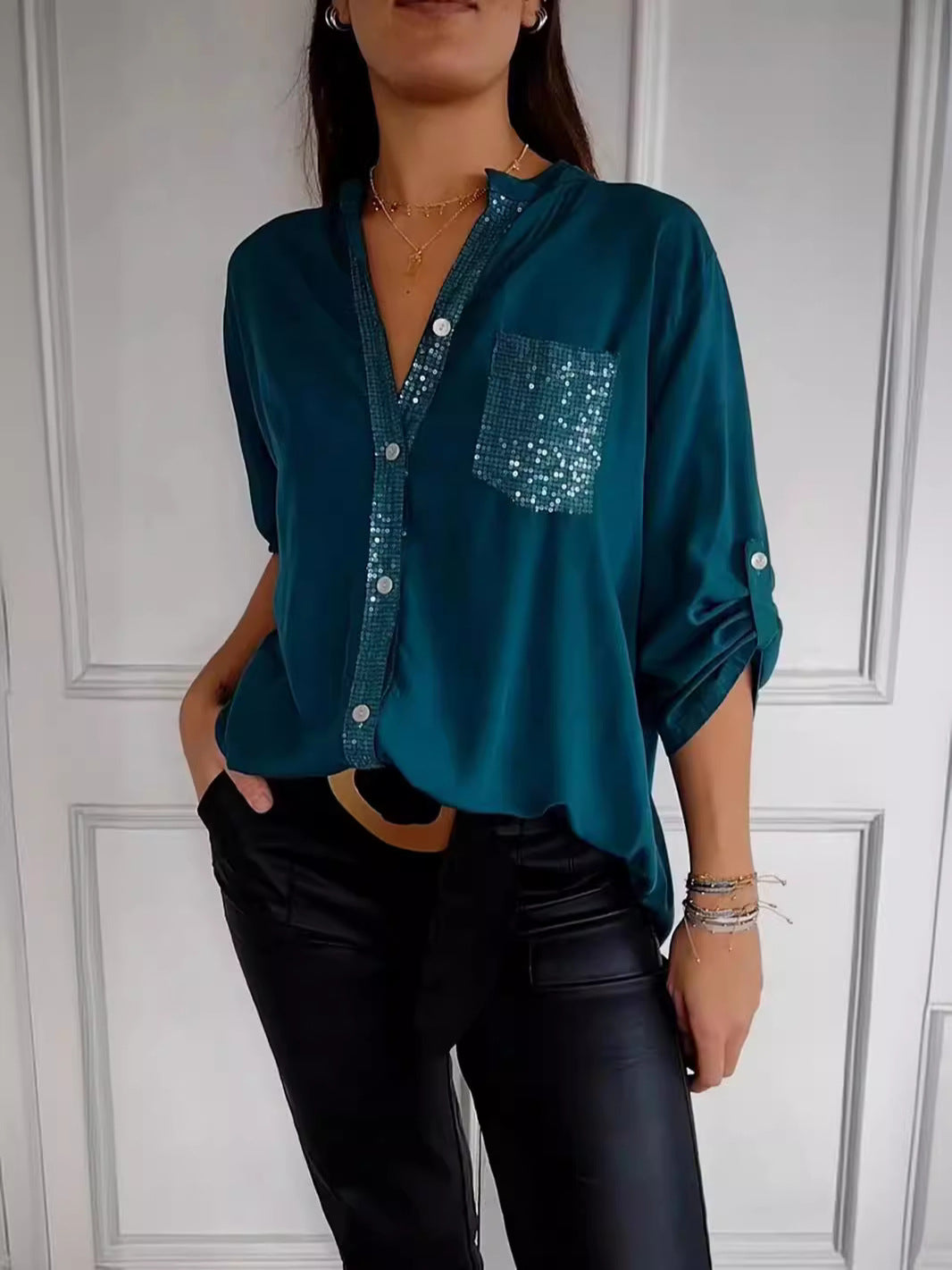 Elaine | Chic Glamour Top