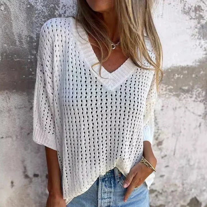 Madelyn | Casual V-neck Blouse