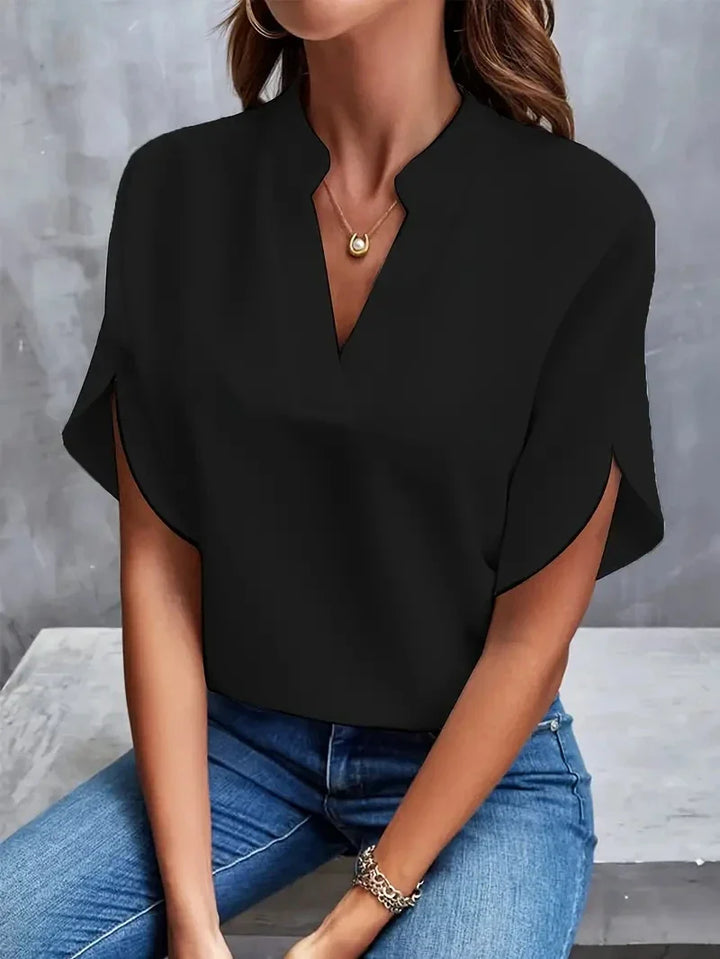 Velvet™ - Classic V-Neck Top