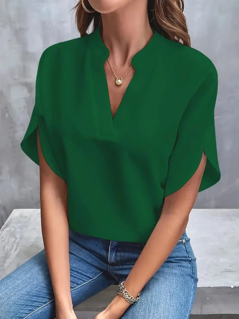 Velvet™ - Classic V-Neck Top