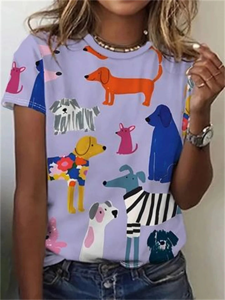 Elsy | Elegant Shirt With Animal Print