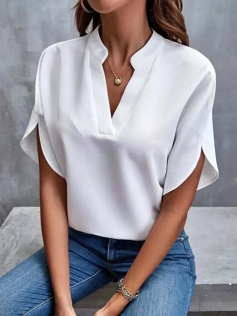 Velvet™ - Classic V-Neck Top