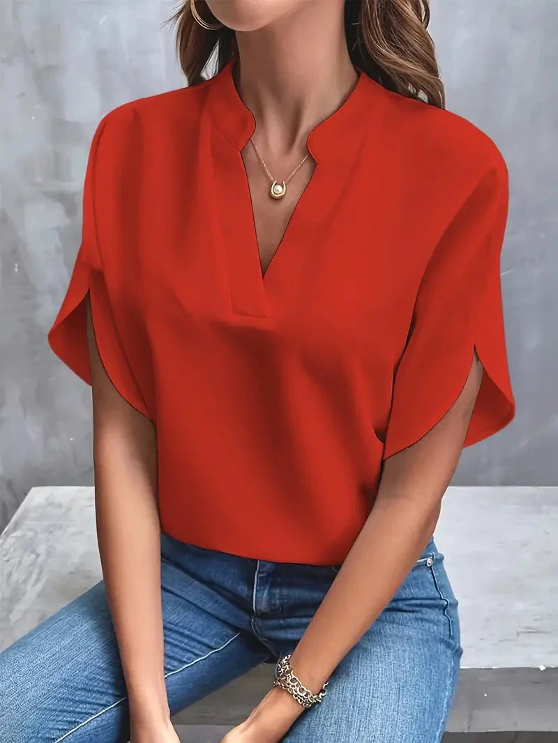 Velvet™ - Classic V-Neck Top