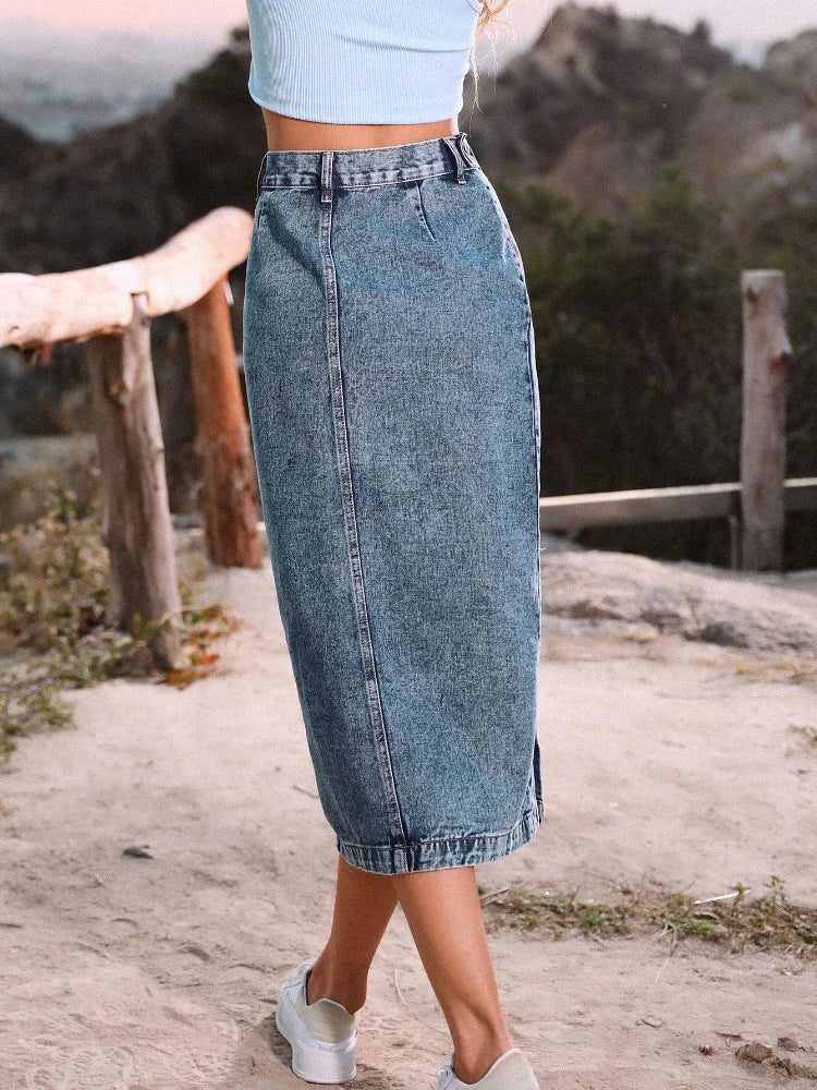 Jennifer | Denim Skirt