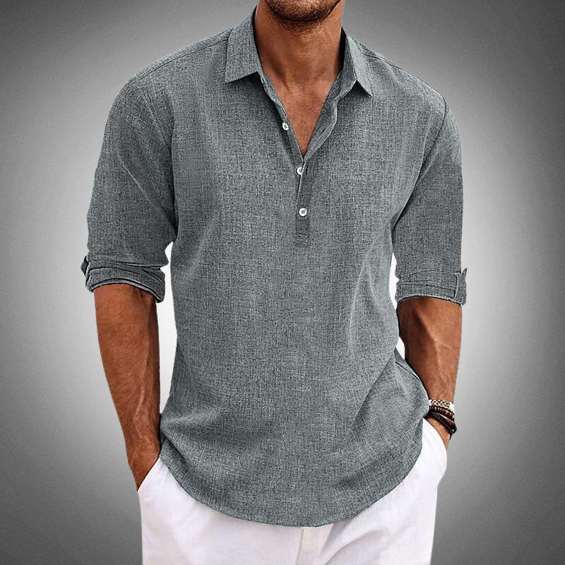 Giancarlo™ | Classic Linen Shirt