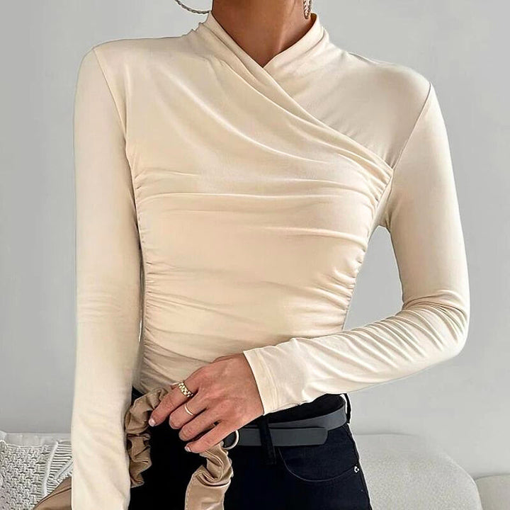 Violet™ - Classic Cross-Neck Top