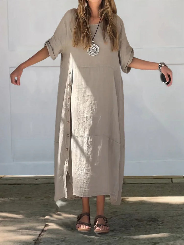 Veiral | Linen Cotton Dress