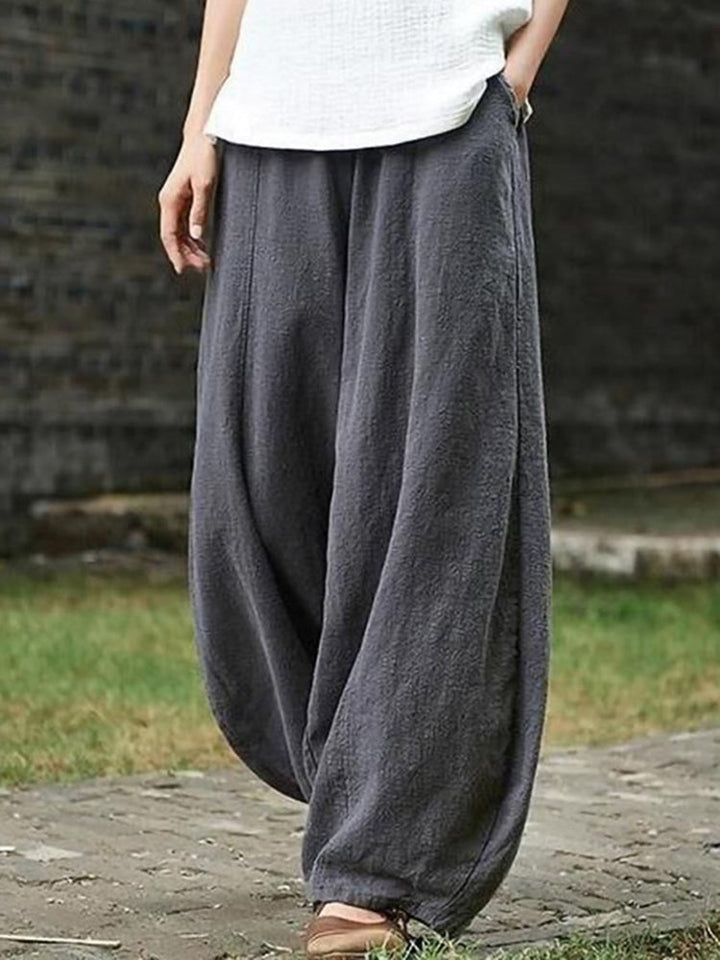 Maggies | Comfort Linen Trousers