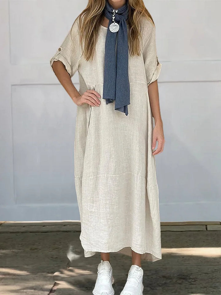 Veiral | Linen Cotton Dress