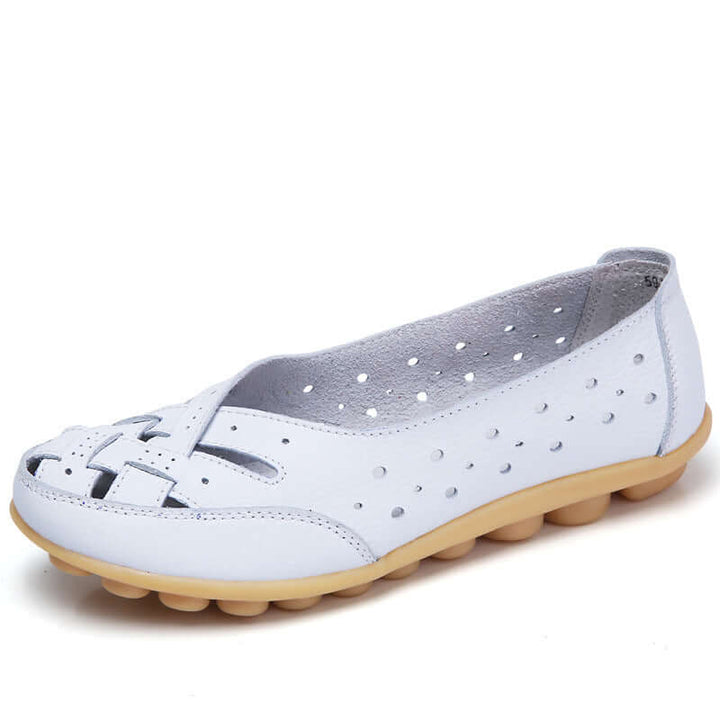 Lynne | Breathable Leather Orthopedic Loafers