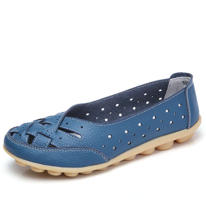 Lynne | Breathable Leather Orthopedic Loafers