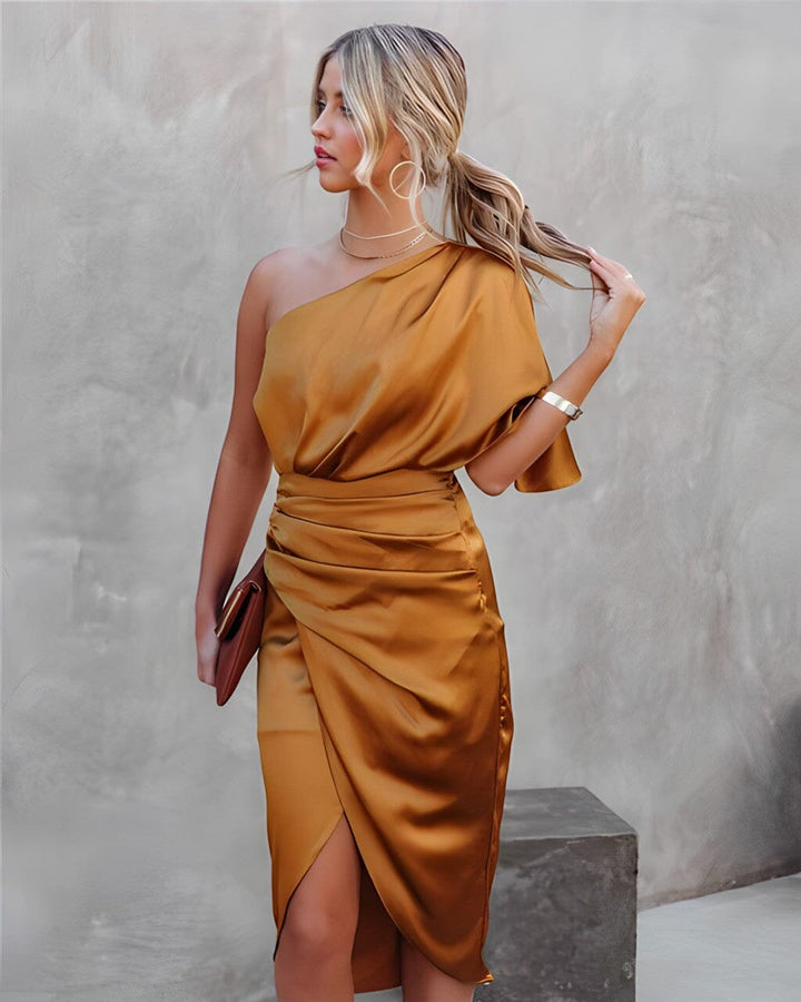 Nimue™ - Elegant Silk Dress