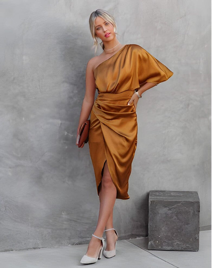 Nimue™ - Elegant Silk Dress