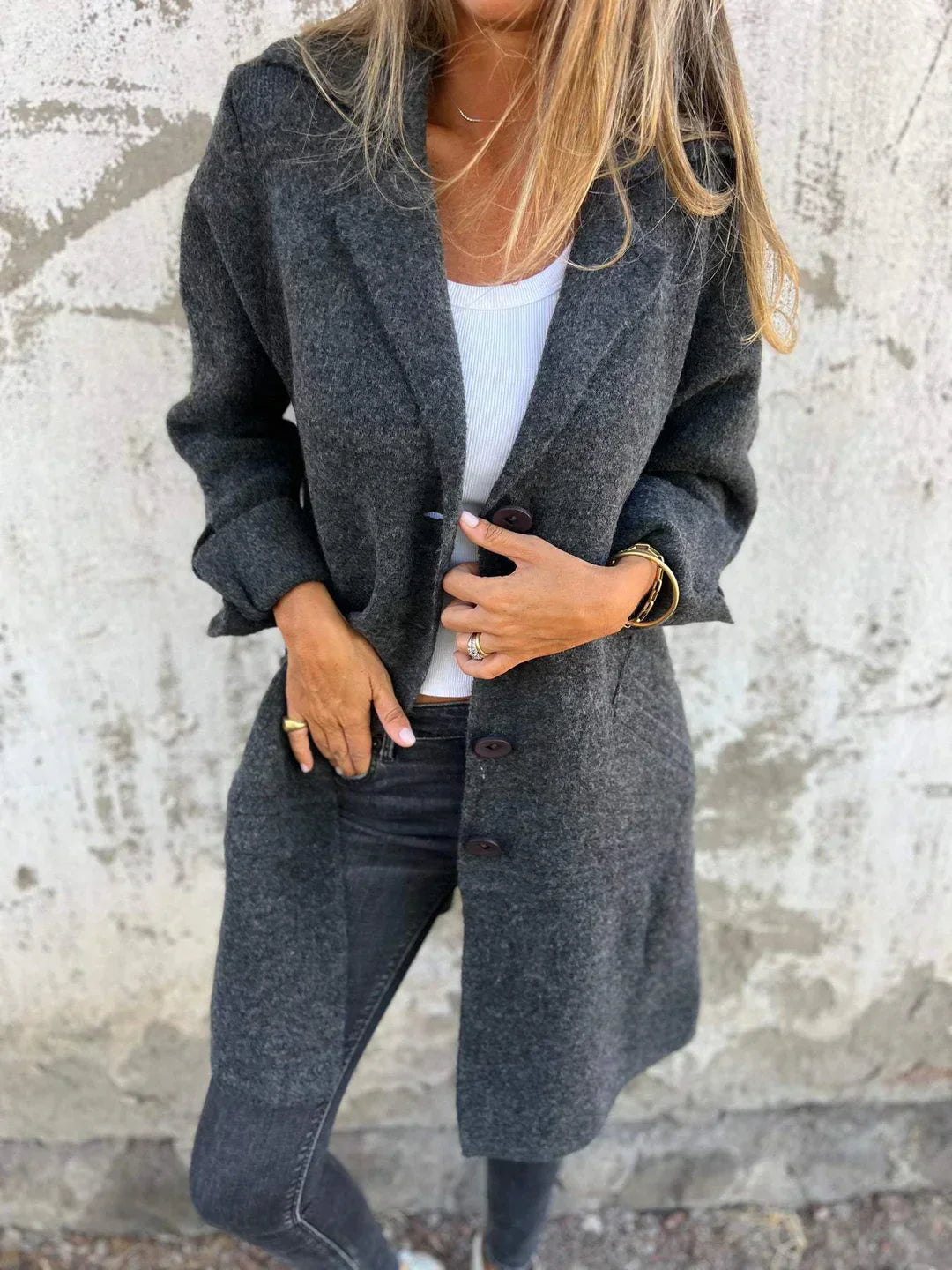 Stella | Blazer With Buttons